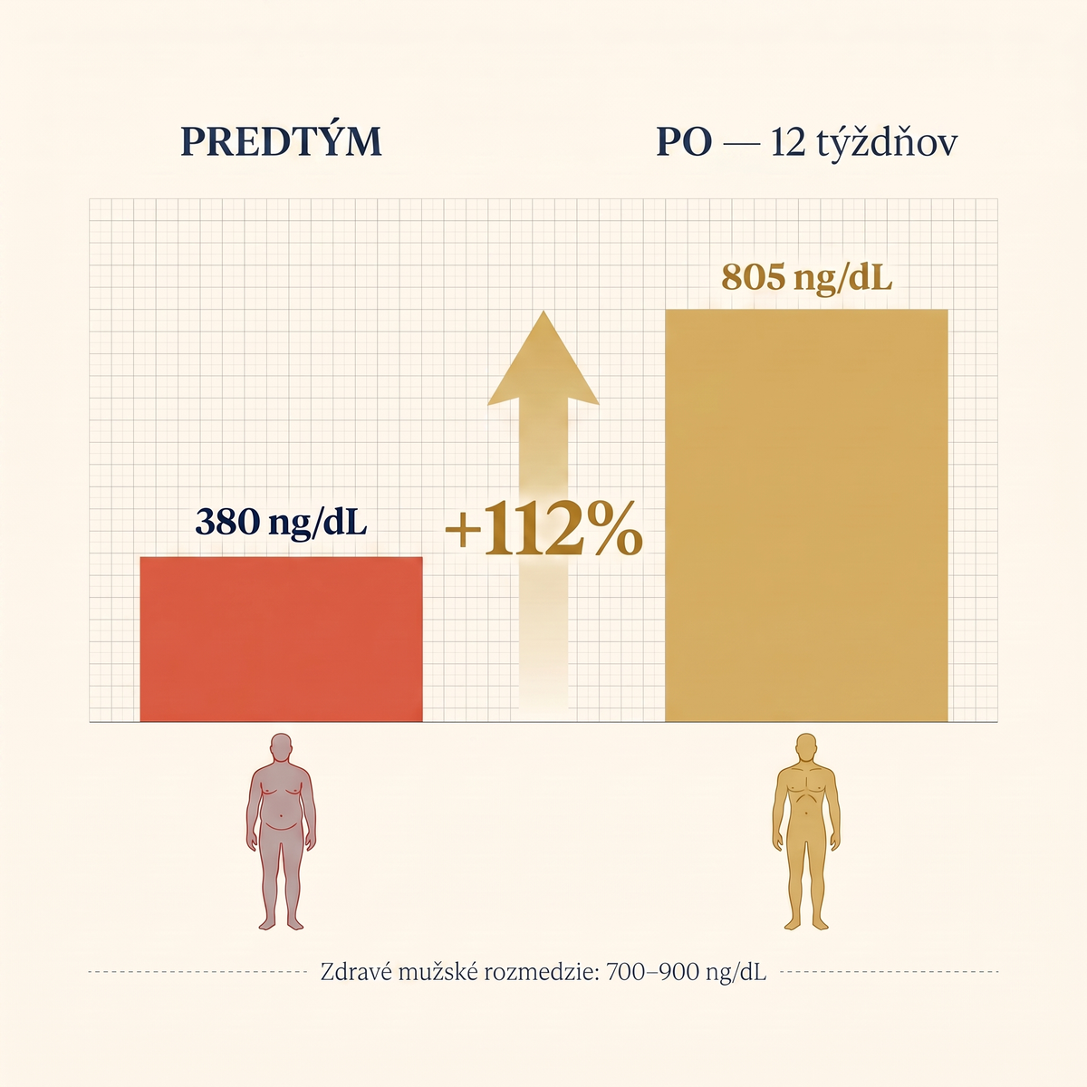 ZAVGOR® Hematitový náramok – +112% Testosterón & Chudnutie pre mužov 40+