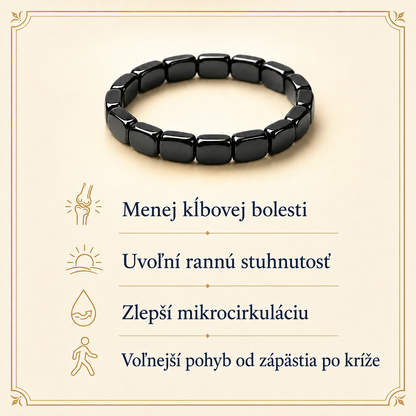 Menej klbovej bolesti, uvolni rannu stuhnutost, zlepsi mikrocirkulaciu
